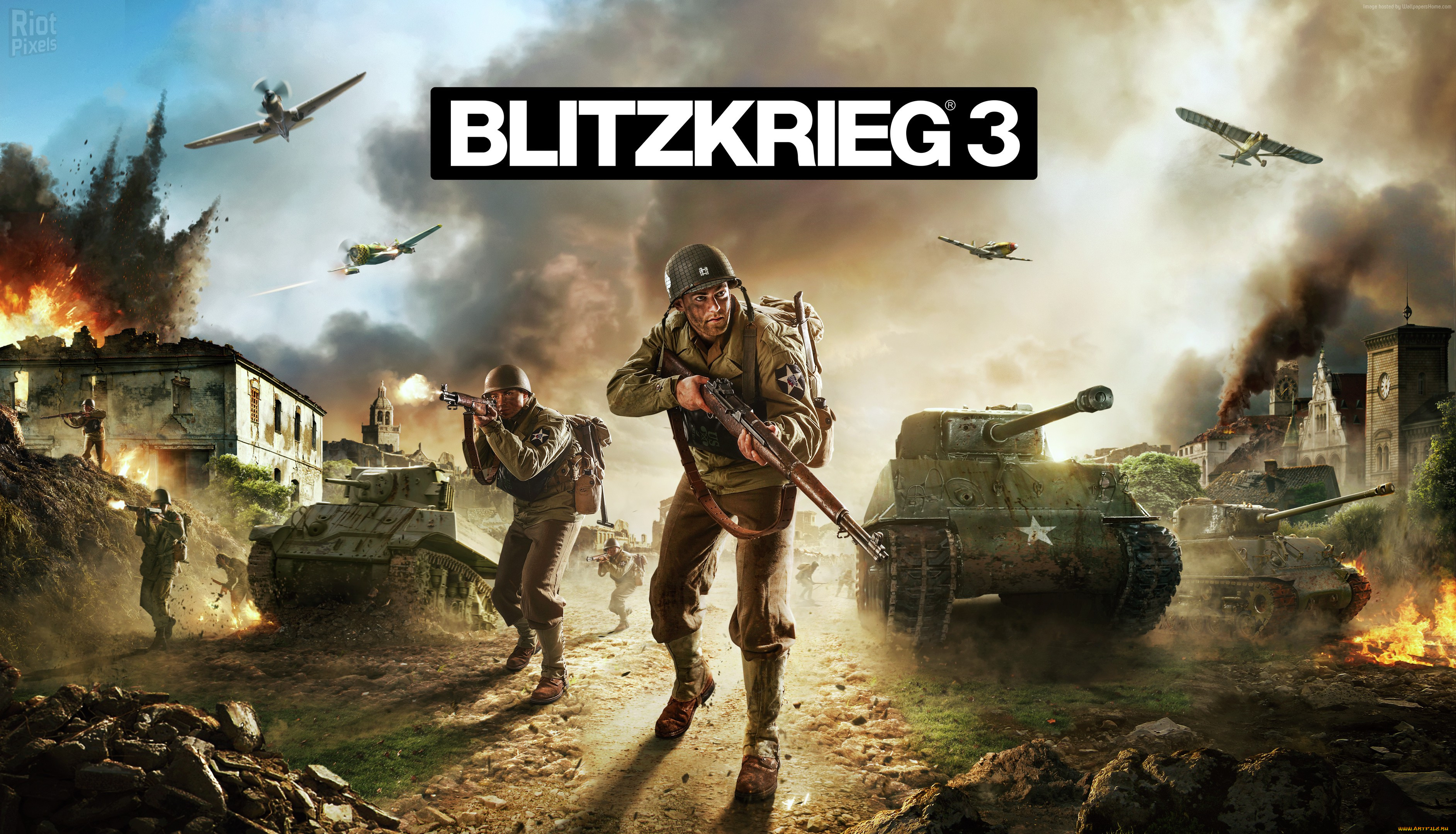 Обои Blitzkrieg 3 Видео Игры Blitzkrieg 3, обои для рабочего стола,  фотографии blitzkrieg 3, видео игры, blitzkrieg, 3, время, реальное,  онлайн, стратегия Обои для рабочего стола, скачать обои картинки заставки  на рабочий стол.